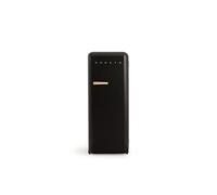 Retro fridge 281l bois - réfrigérateur noir