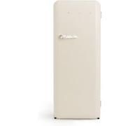 Retro fridge 281l marbre - réfrigérateur beige Beige G
