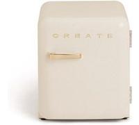 FRIDGE RETRO 48L - Réfrigérateur Rétro Blanc Cassé