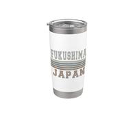 Rétro Fukushima Japon Gobelet isotherme en acier inoxydable double paroi