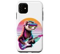 Rétro Furet Guitariste Furets Guitare Coque pour iPhone 11