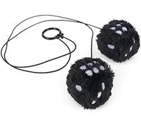 Retro Furry Dice Cat Toy