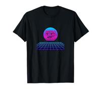 Retro Future Club Neon Synth Wave Style années 80 T-Shirt T-Shirt