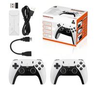 Retro Game Stick-2025 GD10 PRO Console de jeu 2,4 G Double manette sans fil 4K 41000 jeux 128 Go Jeux rétro (128 Go 41 000 + jeux)