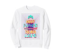 Retro Gamer Keep Play Never Losing Arcade Gaming Sweatshirt