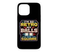 Retro Gamer Pixel Arcade 8 Bits Gaming Humour Coque pour iPhone 13 Pro Max
