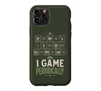 Rétro Gaming Humour Player Tableau périodique Blague Coque pour iPhone 11 Pro