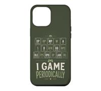 Rétro Gaming Humour Player Tableau périodique Blague Coque pour iPhone 12 Pro Max