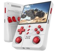 Retro Gaming sur Console-R40xx -Pro Max Console de Jeux Vidéo Rétro -15000+ Jeux avec Système Linux Open Source, Console de Jeu Portable avec écran IPS (128GB Blanc_Rétrogaming Portable sur Console)
