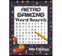 Retro Gaming Word Search Book 80s Edition