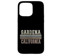 Retro Gardena Californie Coque pour iPhone 15 Pro Max