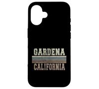 Retro Gardena Californie Coque pour iPhone 16