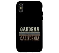 Retro Gardena Californie Coque pour iPhone X/XS