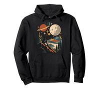 Rétro Géométrique Télescope Astronomie Amateur Sweat à Capuche