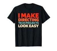 Retro Gestion - Direction Vintage Directeur Technique T-Shirt