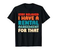 Retro Gestion Location - Vintage Gestionnaire Immobilier T-Shirt