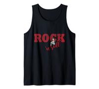 Retro Girlpower Rock 'n' roll Tattoo Design Rockabilly Débardeur
