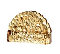 Retro Glass Paper Towel Holder - Elegant Napkin Dispenser for Home, Restaurant, Cafe - Vintage Style Tissue Storage Rack Boîte de mouchoirs(Geel)