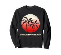 Retro Grace Bay Beach Îles Turques-et-Caïques Sweatshirt