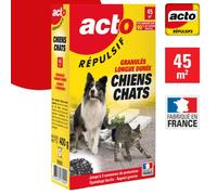 RETRO | GRANULÉS RÉPULSIF Chiens - Chats | Solution prête à l’Emploi | RECH4