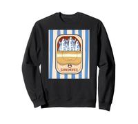 Retro Graphic Sardines Tinned Fish for Men and Women Sweatshirt