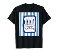 Retro Graphic Sardines Tinned Fish for Men and Women T-Shirt