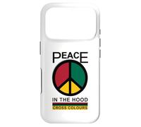 Retro Graphic Urban Vintage des années 1990 | Peace in The Hood Coque pour iPhone 17 Pro