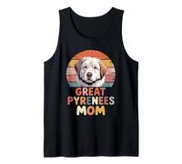 Retro Great Pyrenees Mom Chien De Montagne des Pyrénées Pyr Débardeur