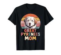 Retro Great Pyrenees Mom Chien De Montagne des Pyrénées Pyr T-Shirt
