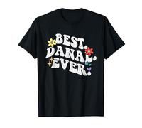 Retro Groovy Best Danae Ever First Name Fête des Mères Fille T-Shirt
