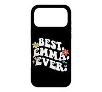Retro Groovy Best Emma Ever First Name Fête des Mères Fille Coque pour iPhone 17 Pro Max