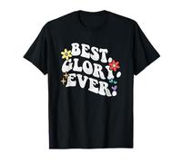 Retro Groovy Best Glory Ever Prénom Fête des Mères Fille T-Shirt