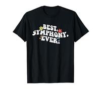 Retro Groovy Best SYMPHONY Ever First Name Fête des Mères Fille T-Shirt