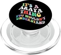 Retro Groovy, C'est Un Truc d'Araya Que Vous ne comprendriez Pas PopSockets PopGrip pour MagSafe