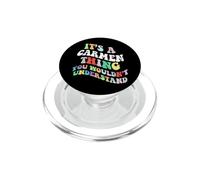 Retro Groovy, C'est Un Truc de Carmen Que Vous ne comprendriez Pas PopSockets PopGrip pour MagSafe