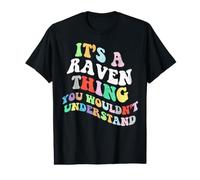 Retro Groovy, C'est Un Truc de Corbeau Que Vous ne comprendriez Pas T-Shirt Graphique avec Valeur