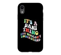 Retro Groovy, C'est Un Truc de Dani Que Vous ne comprendriez Pas Coque pour iPhone XR
