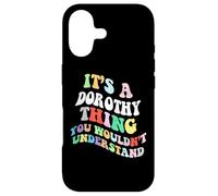 Retro Groovy, C'est Un Truc de Dorothy Que Vous ne comprendriez Pas Coque pour iPhone 17