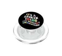 Retro Groovy, C'est Un Truc de Lauryn Que Vous ne comprendriez Pas PopSockets PopGrip pour MagSafe