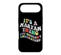 Retro Groovy, C'est Un Truc de Maryam Que tu ne comprendrais Pas Coque pour iPhone Air