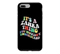 Retro Groovy, C'est Un Truc de Zahra Que Vous ne comprendriez Pas Coque pour iPhone 7 Plus/8 Plus