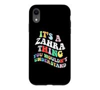 Retro Groovy, C'est Un Truc de Zahra Que Vous ne comprendriez Pas Coque pour iPhone XR