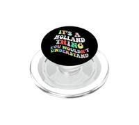 Retro Groovy, C'est Un Truc hollandais Que Vous ne comprendriez Pas PopSockets PopGrip pour MagSafe