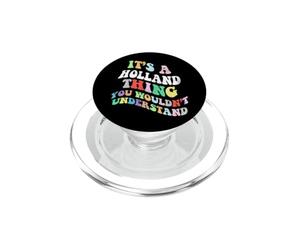 Retro Groovy, C'est Un Truc hollandais Que Vous ne comprendriez Pas PopSockets PopGrip pour MagSafe