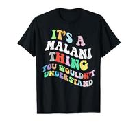 Retro Groovy, C'est Un Truc malanais Que Vous ne comprendriez Pas T-Shirt Graphique avec Valeur