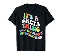 Retro Groovy, C'est Une Bonne Chose Que Vous ne comprendriez Pas T-Shirt Graphique avec Valeur