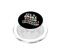 Retro Groovy, C'est Une Histoire mémorable Que Vous ne comprendriez Pas PopSockets PopGrip pour MagSafe