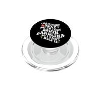 Retro Groovy déteste être Sexy mais Je Viens de Caroline du Sud PopSockets PopGrip pour MagSafe