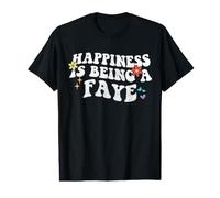 Retro Groovy Happiness est Un Destin T-Shirt Graphique avec Valeur