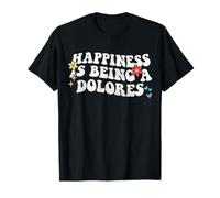 Retro Groovy Happiness est Une Dolores T-Shirt
